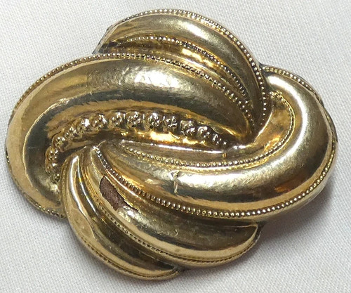 Antike biedermeier brosche - biedermeier,