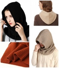 Unisex Kaschmir Kapuzen-Schal