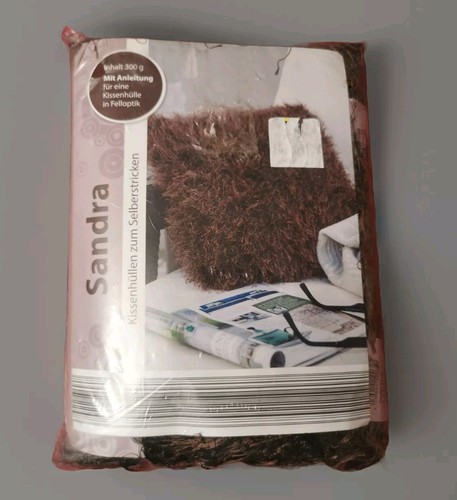 Sandra fellimitat garn braun - sandra,
