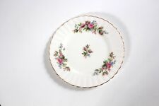 Royal Albert Moss Rose England Fine Bone China Kuchenteller mit Goldrand 18cm