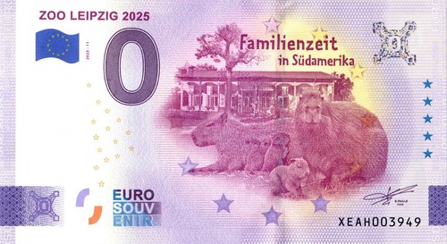 Euro schein zoo leipzig xi - 0,