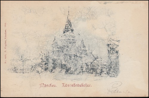 München löwenbräukeller - ak,