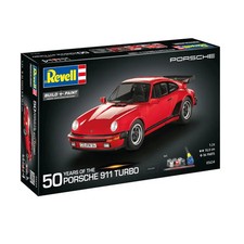 Geschenkset 50 Years of the Porsche 911 Turbo, Revell Modellbausatz mit Basiszub