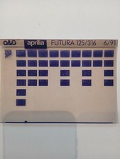 Aprilia AF1 Futura 125 Micro-fich Ersatzteile Katalog Film  RIC 312 `90