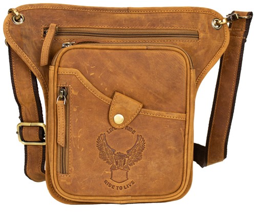 Leder beintasche herren - beintasche,