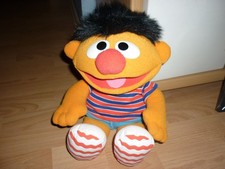 Ernie Puppe   Tickle Me Ernie  Sesamstraße Sprache beim drücken "das kitzelt"
