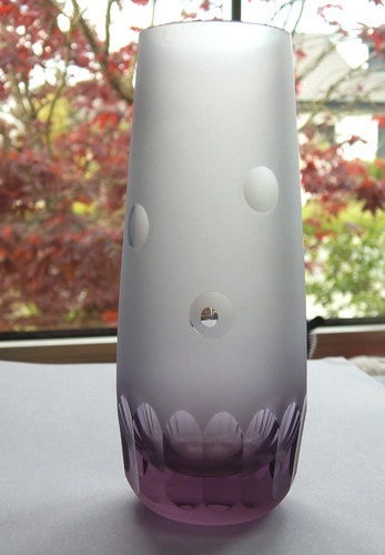 Vase glas 1960 70er - glas, 1960/70er