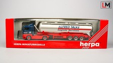 1:87 Herpa MAN TG A XL Silo Sattelzug LKW Alfred Talke // X_546