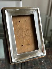 Bilderrahmen,antik,Sterlingsilber Birmingham,Punziert,Löwe,Anker usw.12x9cm,alt