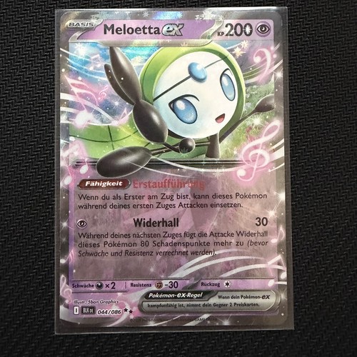 Meloetta pokemon karte - meloetta,
