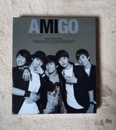 Shinee amigo 1st album taiwan - album,