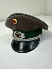 Original Polizeimütze, Bundeswehrmütze, Bundesgrenzschutz, Offizier, Militaria