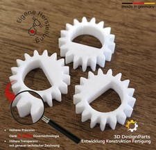 3x Zahnrad Ritzel passend für