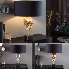 Extravagante Tischlampe SKULL