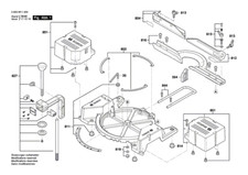 Bosch Ersatzteile für PCM 8 SD Kapp-/Gehrungssäge