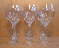 6 Weinglas Nachtmann Isabella alte Serie Weingläser H18cm "N" geätzt