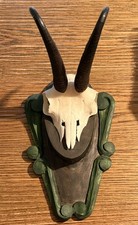 Gamskrucke, Gamsgeweih, Gams