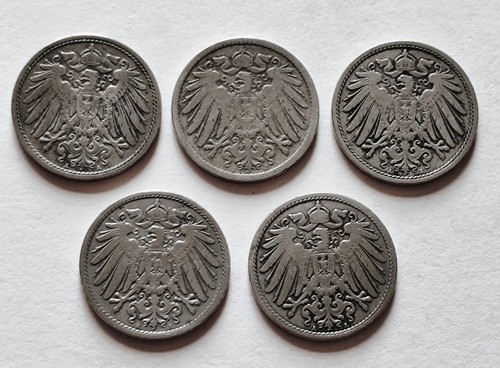Stück pfennig münzen - 10,