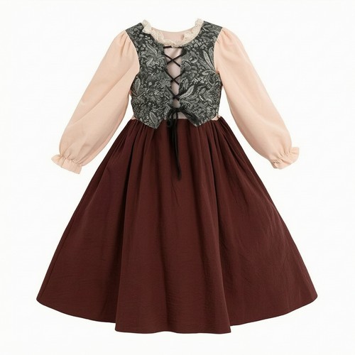 Dirndl kostüm mit bluse - bluse, retro