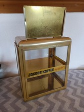 Verkaufsvitrine Glasvitrine Jacobs Kaffee Vitrine Display Werbung 50er Café RAR