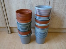 Blumentöpfe Pflanztöpfe Saattöpfe Anzuchttöpfe Garten Pflanzen 50 St. Konv. 2