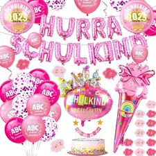 Schulkind Deko Mädchen