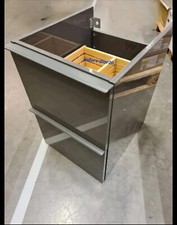 ✅️IKEA Godmorgon Hochglanz grau Waschbeckenschrank 2 Schubladen 40 cm 303.246.49