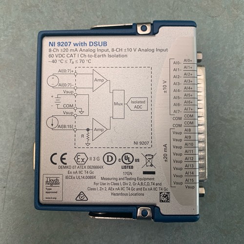 National instruments 9207 - national, ni