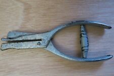 antike Schaffnerzange Lochzange  Fahrkartenlocher 