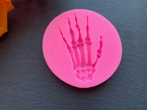 Fondantform skelett hand - 3d,