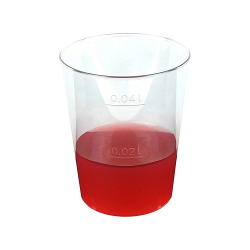 Schnapsbecher plastik 4cl ps - schnapsbecher, 2-4cl