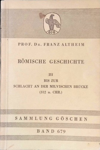 Römische geschichte band - geschichte,