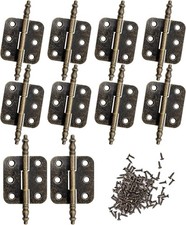 Antike Scharniere Türscharnier Schrank Möbelscharniere Metall Eisen-Scharniere 1