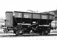 D S/W Foto Anschlußbahn Leuna-Werke 42 Kohle-Talbotswagen  30.9.1949 10x15