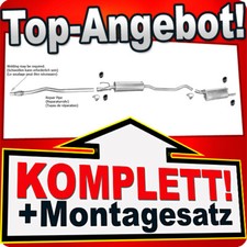 Auspuff für OPEL CORSA B 1.2