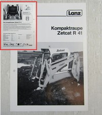 Prospekt Lanz Zetcat R41