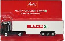 SPAR Handelsgesellschaft Scania LKW Modell 1:87 Sattelzug Kaufhalle Supermarkt