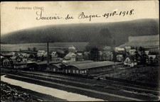 Ak Weidenau Siegen in Westfalen, Teilansicht, Fabrik - 4172779