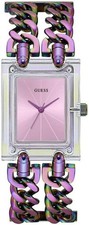 GUESS GW0669L2 MOD Armbanduhr Damenuhr Heavy Metal Wasserdicht 29 mm bunt