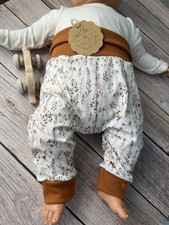 Babyhose♥Wiesenblume♥Kuschelhose♥Hose♥Mitwachshose♥Gr.50-104♥Baby♥Jersey♥