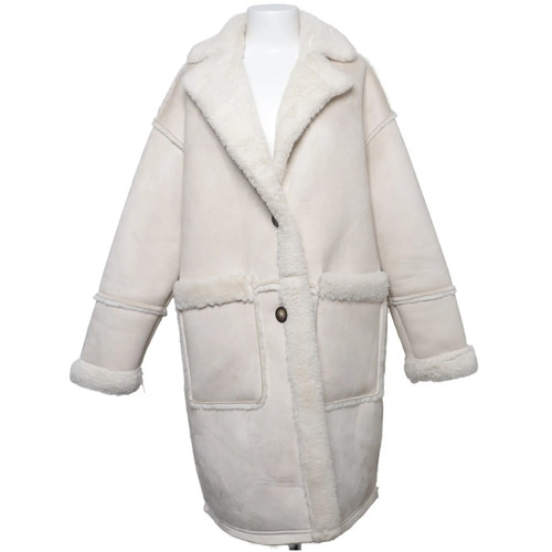 Amisu shearling jacke damen - shearling,