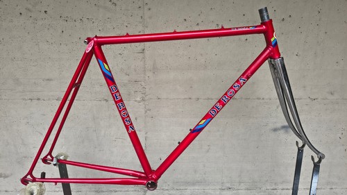Rosa steel road frame - de,