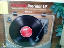 Plattenspieler ION Audio Premier LP Bluetooth Digital Converter PC Naturholz