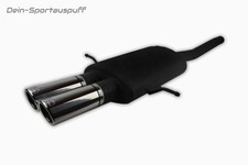 Ulter Sportauspuff Mini Cooper S R56 2x70mm abgeschrägt mit Absorber