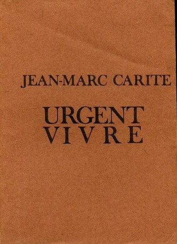 Urgent vivre jean marc - vivre, jean-marc