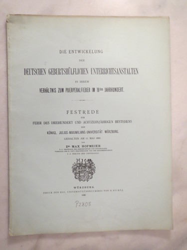 Würzburg max hofmeier die - würzburg,