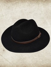 Knautschbarer Fedora Hut 100%