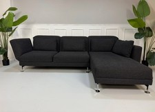 Brühl Moule Ecksofa Stoff Sofa Designer Relaxfunktion