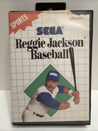 Reggie jackson baseball sega - baseball,