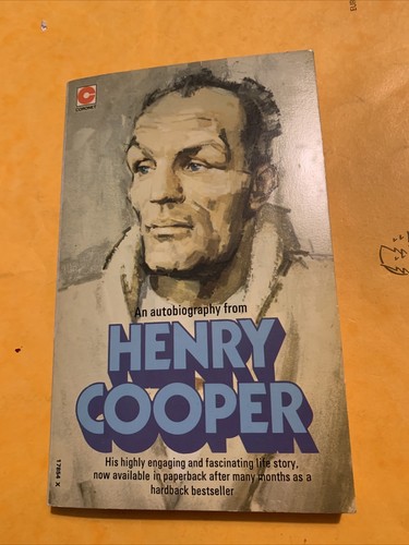 Henry cooper signed - cooper, 1974